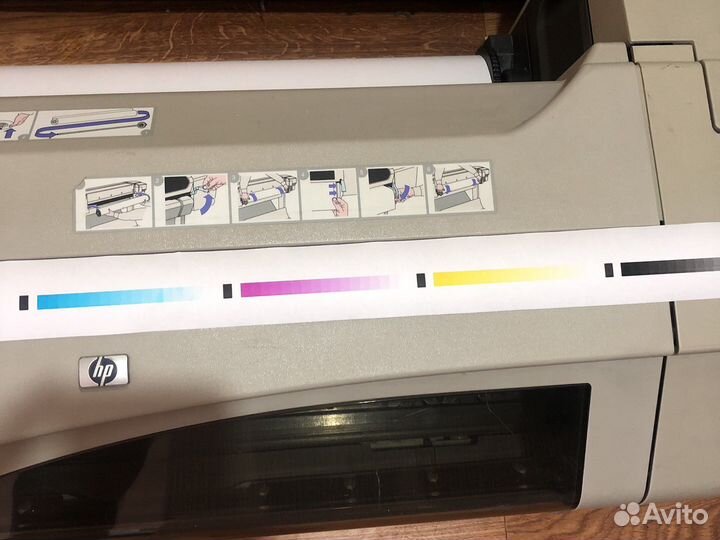Плоттер HP DesignJet 500 для печати лекал