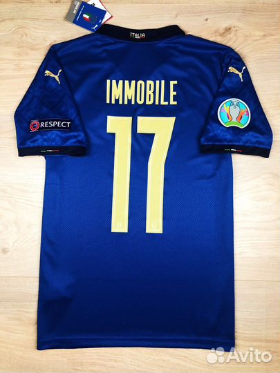 Футбольная форма сборная Италии Immobile Puma