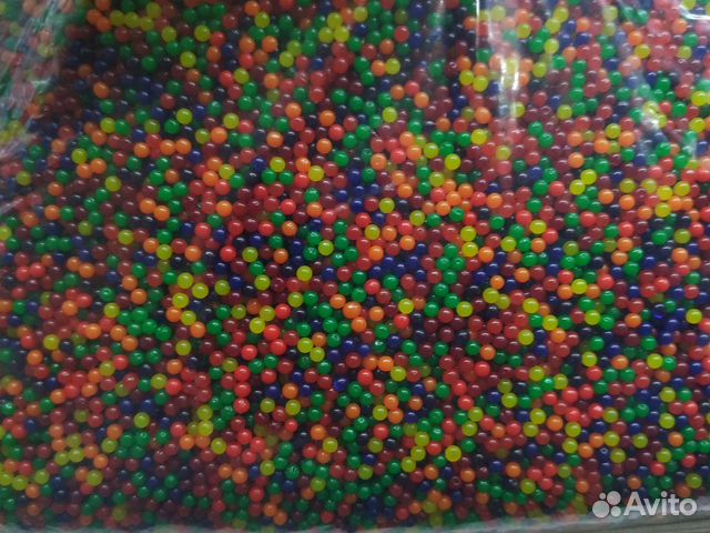 Гидрогелевые шарики, орбизы, аквагрунт 500 гр