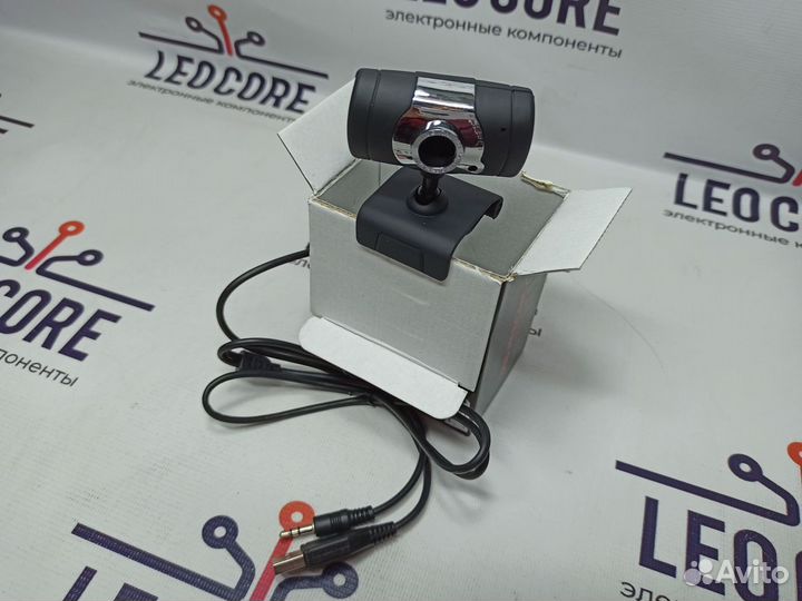 Веб-камера USB для компьютера с микрофоном