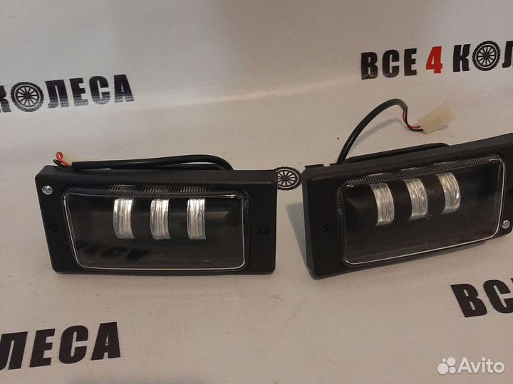Диодные противотуманные фары Ваз 2110, 2115