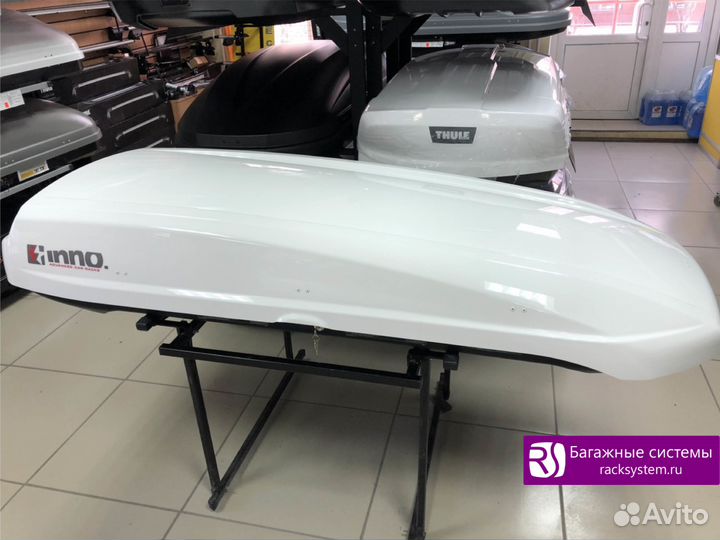 Бокс пластиковый inno NEW shadow 16 Белый глянец