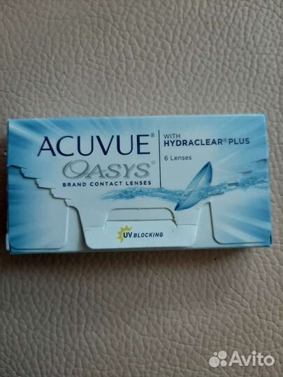 Контактные линзы acuvue Oasys