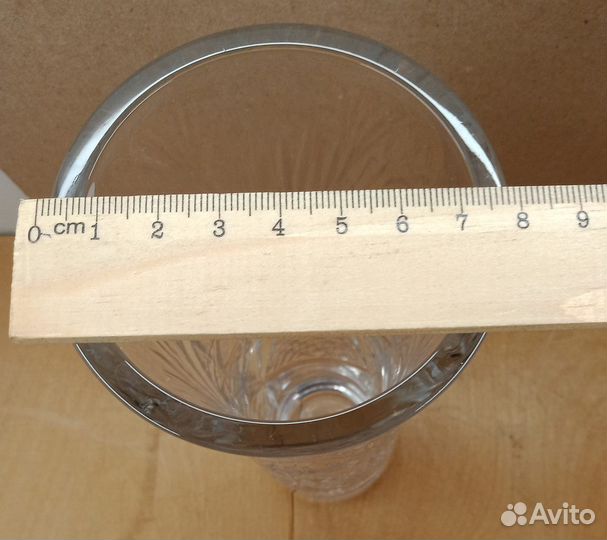 Ваза хрусталь СССР (021468)