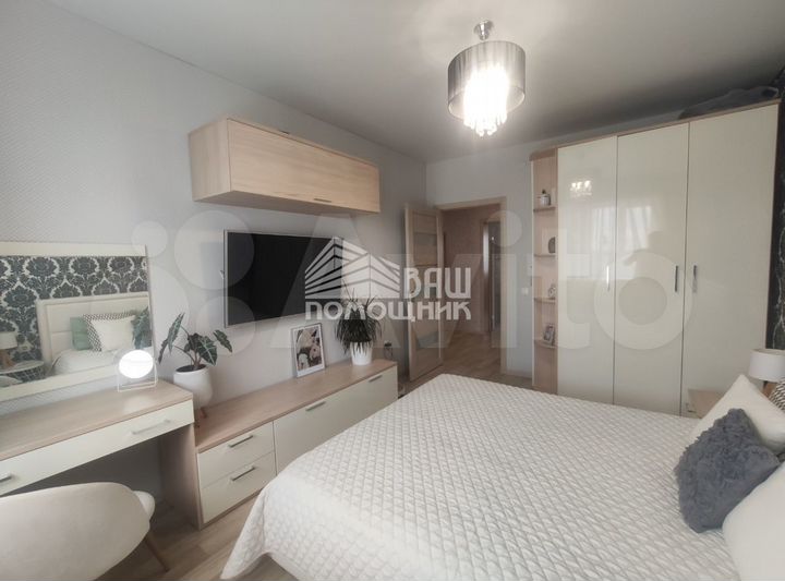 3-к. квартира, 72,2 м², 6/9 эт.