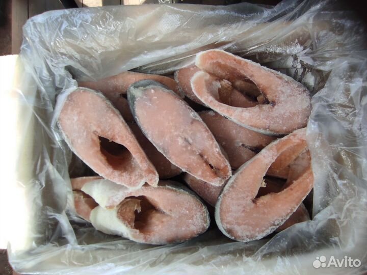 Стейки лосося