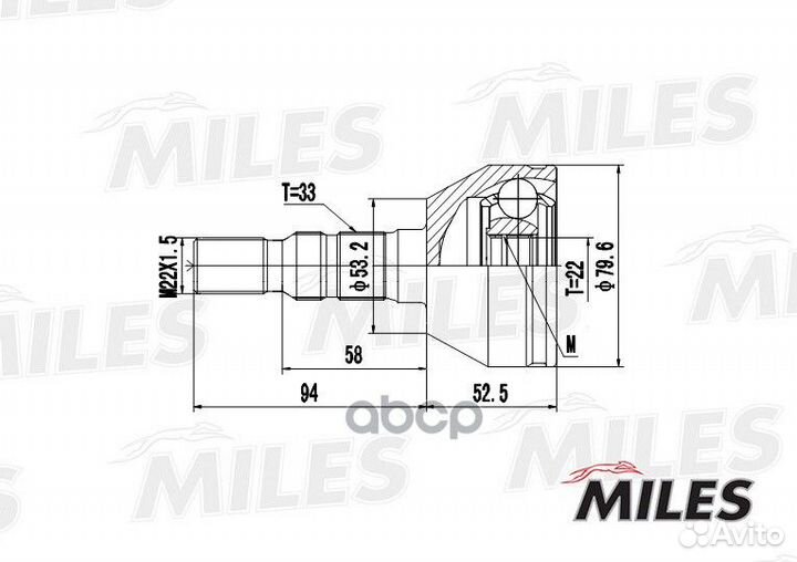 GA20353 GA20353 Miles