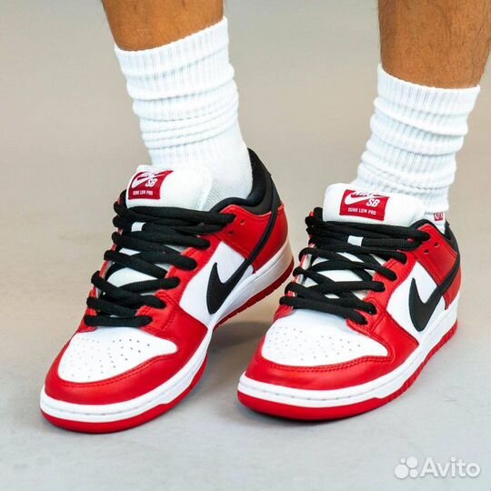 Кроссовки Nike SB Dunk Low J-Pack Chicago (36-45)