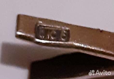 Серебряные броши, ландыш, роза