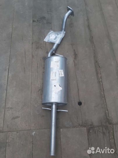 Глушитель на шевроле ланос