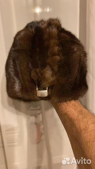 Берет женский норковый