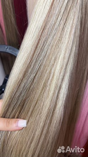 Биопротеиновые волосы для наращивания