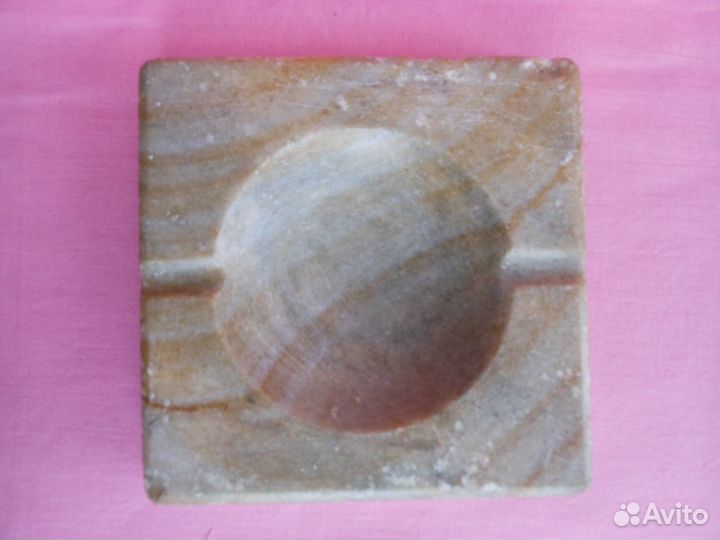 Пепельницы СССР, мрамор, цветное стекло, хрусталь