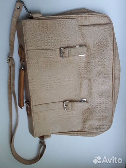 Женский новый кожаный портфель