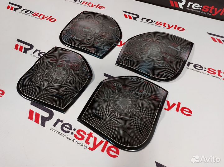 Накладки на обшивку дверей Land Cruiser 200