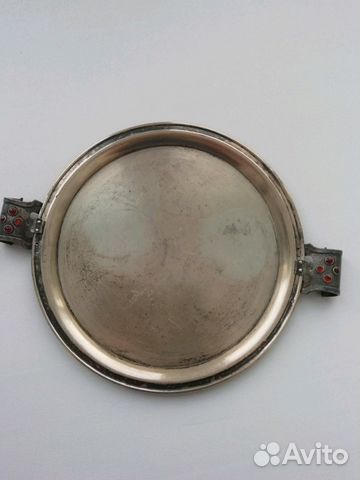 Разносик серебряный