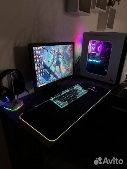 Новый игровой коврик для мыши с rgb