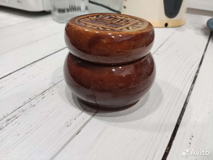 Просфорница керамическая, глазурь