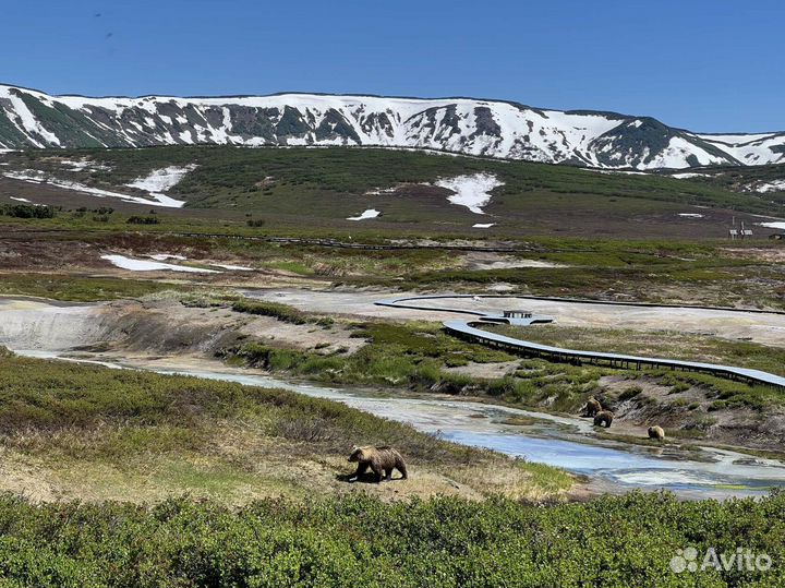 Полет в Долину Гейзеров на вертолете втроем