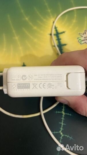 Блок питания 60w для macbook magsafe 1
