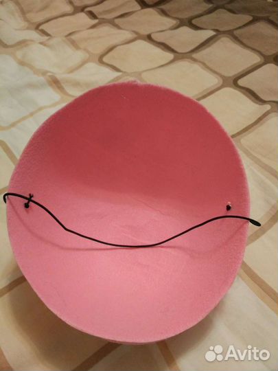 Карнавальная шапка детская поросенок/рога козы