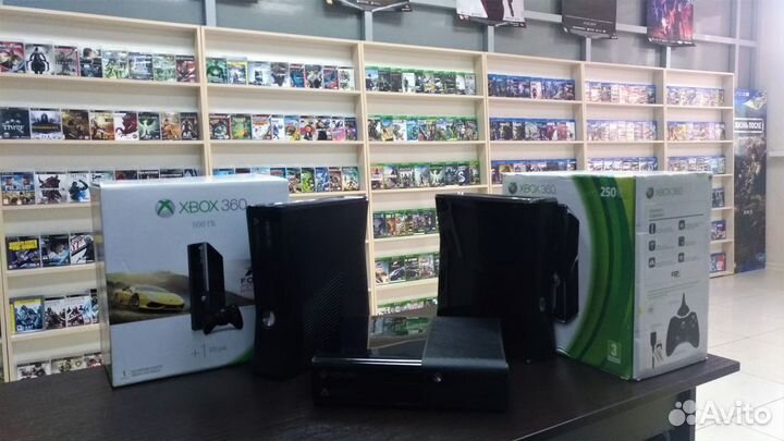 Игровые приставки Xbox 360
