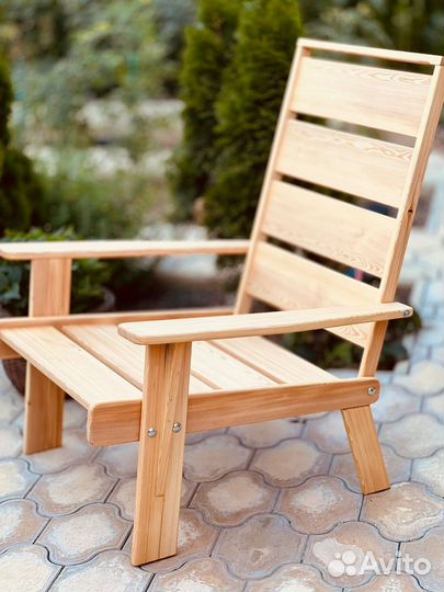 Кресло садовое, шезлонг