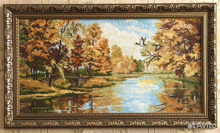 Вышивка крестом готовые работы