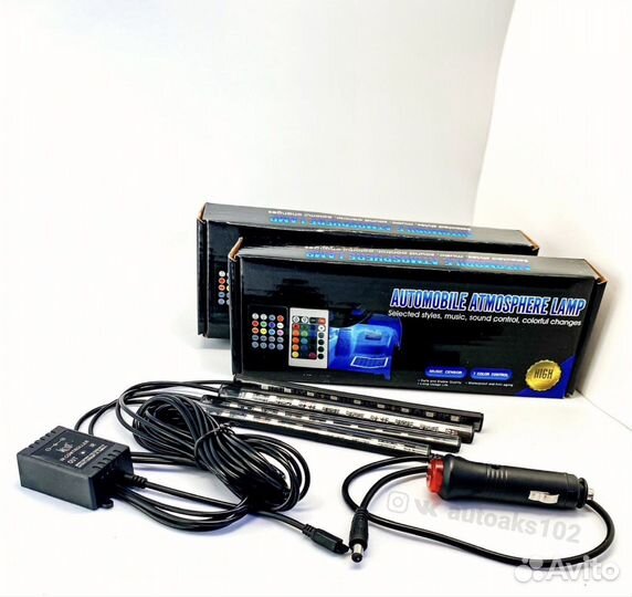 Светодиодная подсветка в ноги