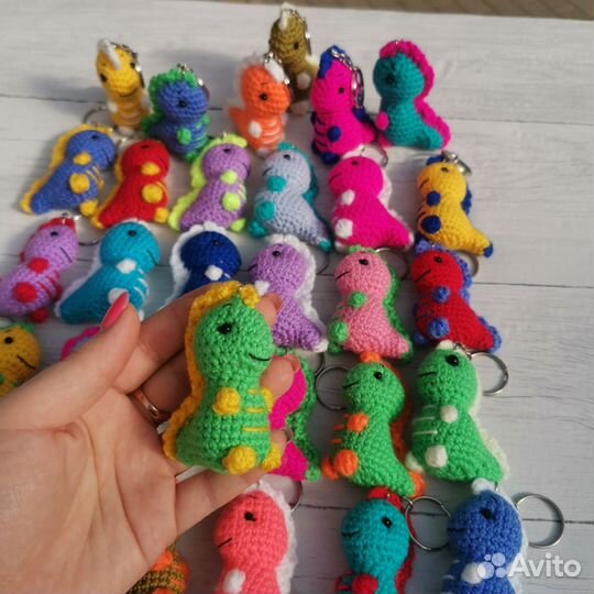 Дракончик вязаный