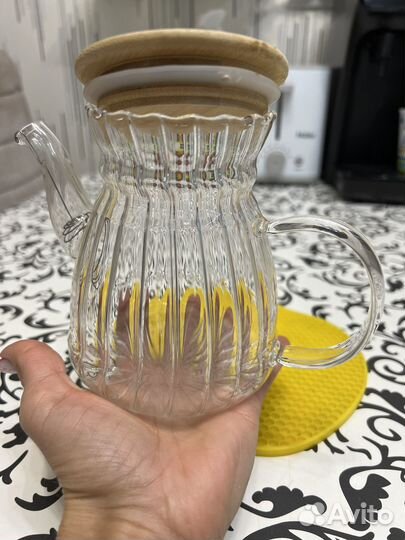 Чайник стеклянный 0,6