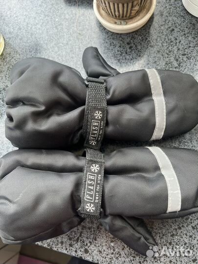 Варежки зимние детские