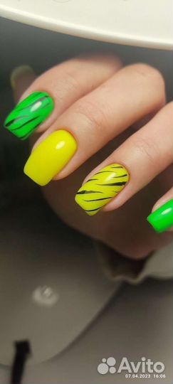 Маникюр, педикюр, гель лак