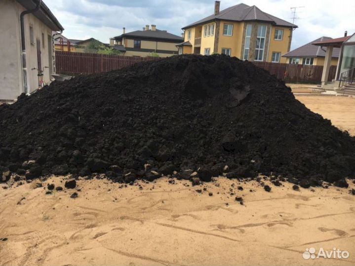 Земля чернозем плодородный грунт