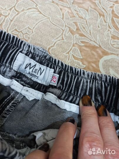 Джинсы джоггеры для мальчика 164