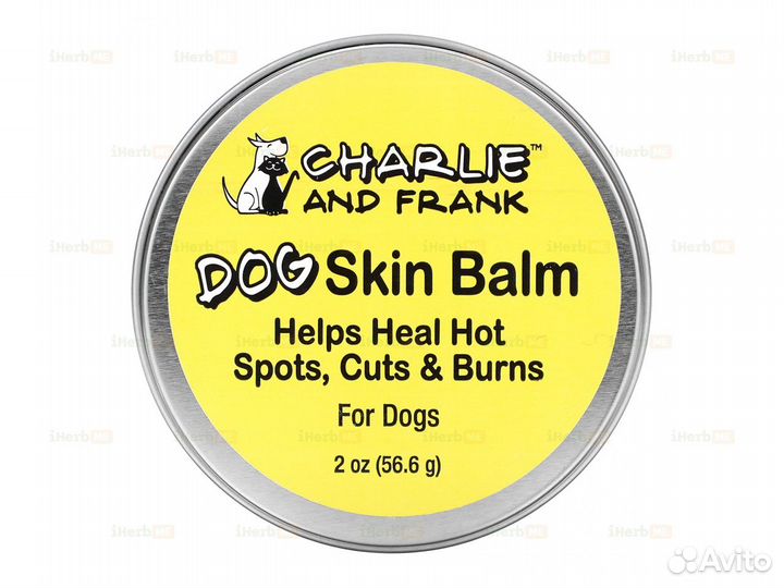Бальзам для кожи собаки, 56,6 г (2 унции)