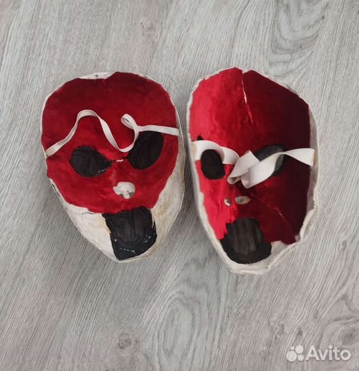 Маска hardcore, Angerfist, зло Jason, венецианская