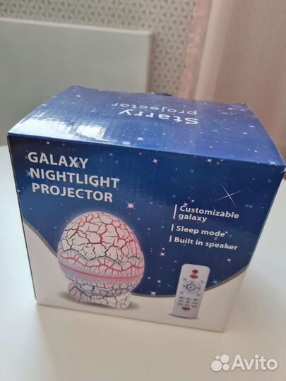 Музыкальный ночник проектор 