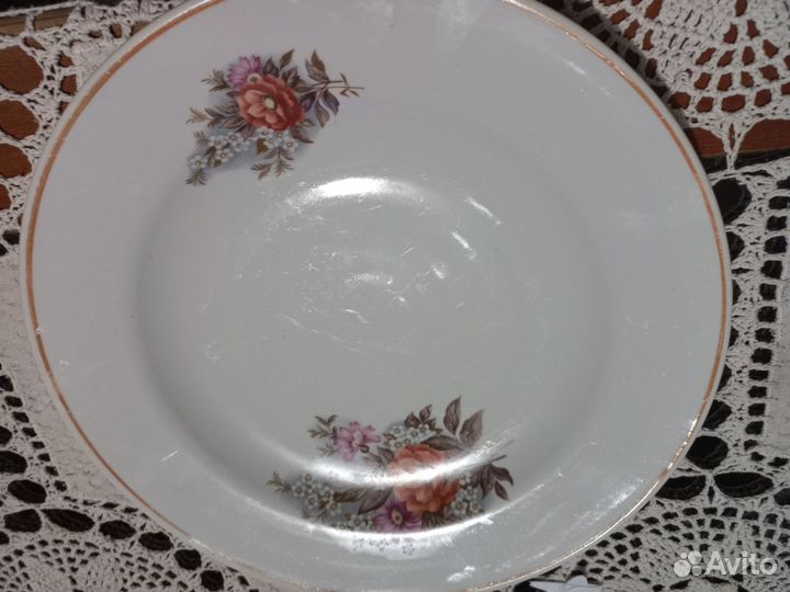 Супница и блюдо фарфор СССР