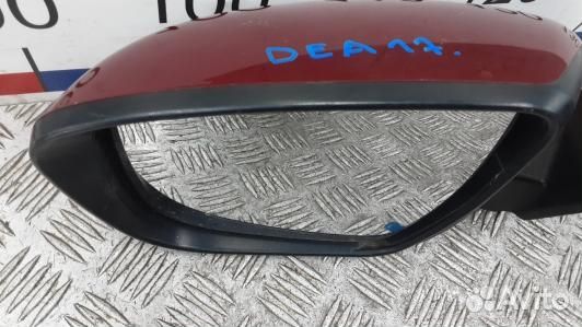 Зеркало наружное левое nissan qashqai J11 (DEA17JL
