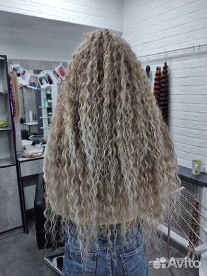 Афролоконы, афронаращивание, де косы, косы