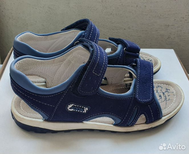 Босоножки для мальчика размер 34-35