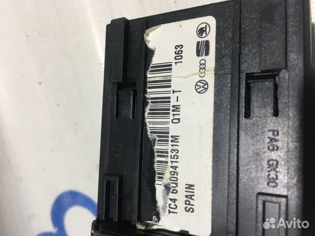 Блок управления светом volkswagen polo 5 1.6 мт се