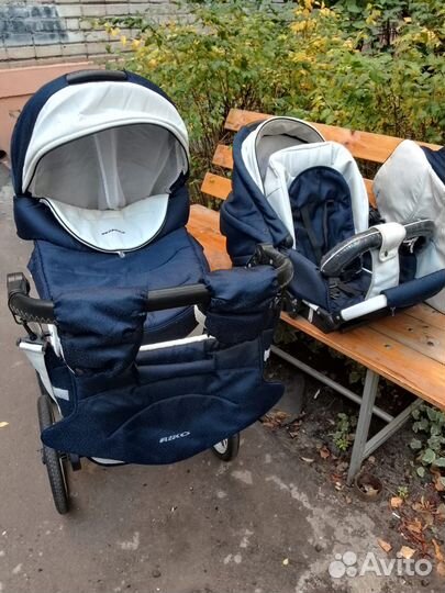 Коляска 2 в 1 Riko Bruno Ecco Prestige 2 в 1