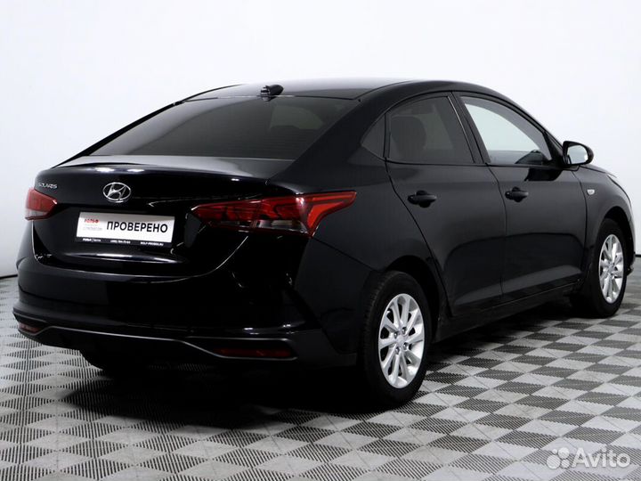 Hyundai Solaris 1.6 МТ, 2021, 111 500 км