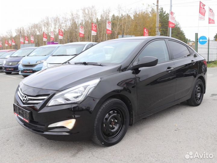 Hyundai Solaris 1.6 МТ, 2015, 106 230 км