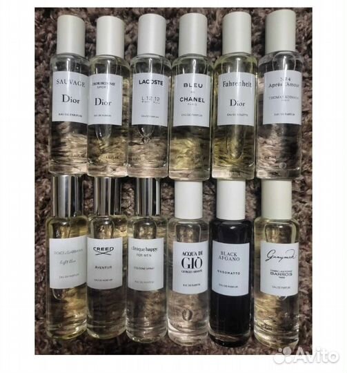 Парфюм в ассортименте