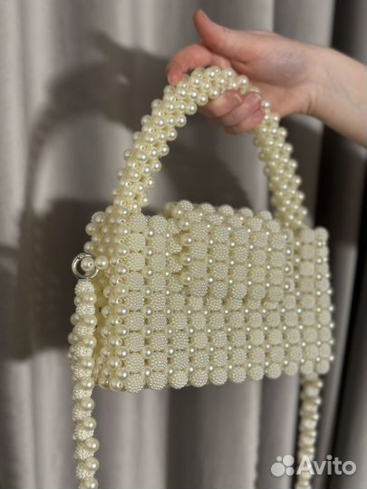 Сумка из бусин ручной работы