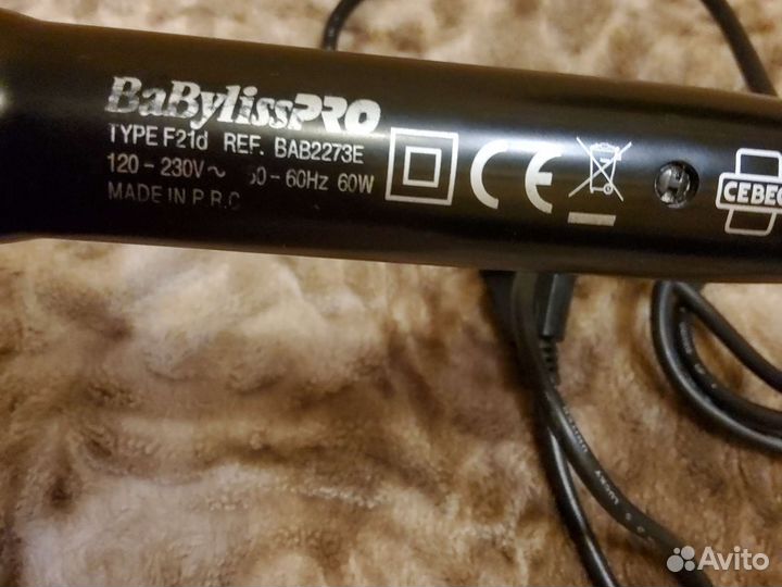 Плойка babyliss pro (bab2273e)