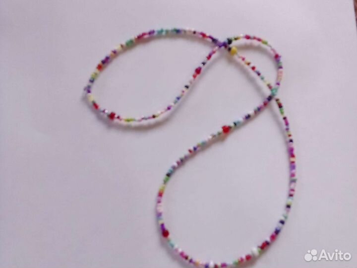 Ожерелье из бисера